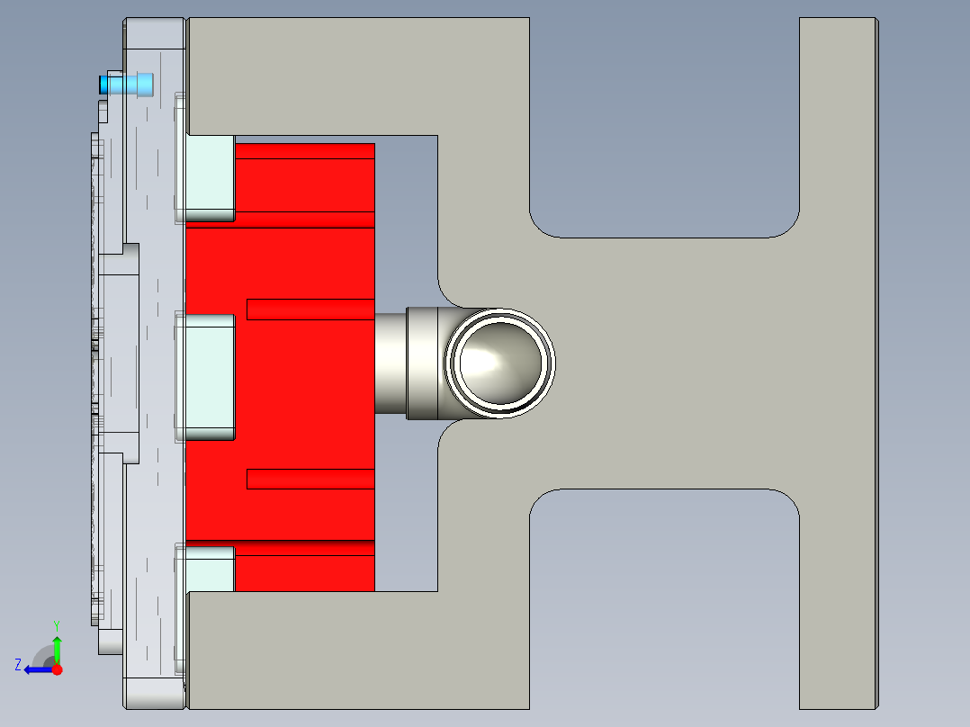 NB3236-WLAN-笔记本CNC工装夹具三维模型CNC3铣外形-210331右视图