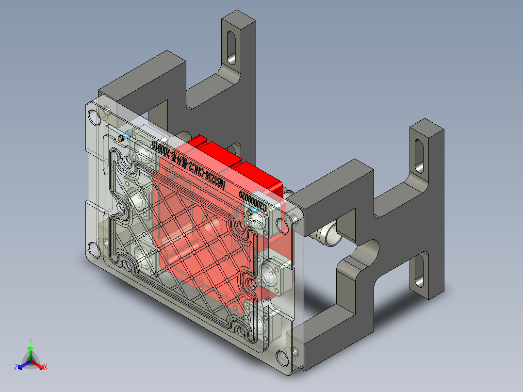 NB3236-WLAN-笔记本CNC工装夹具三维模型CNC3铣外形-210331正等轴测图