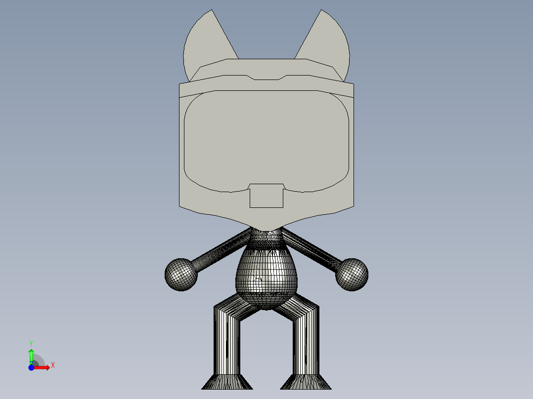 凯蒂首领前视图