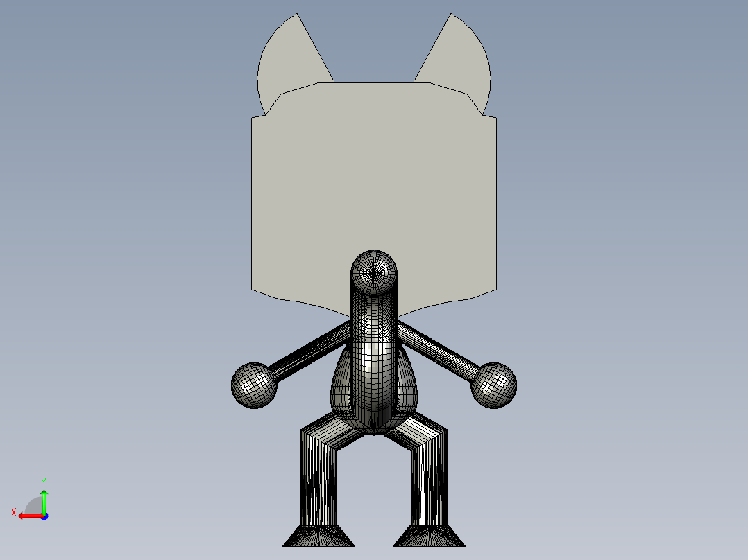 凯蒂首领后视图