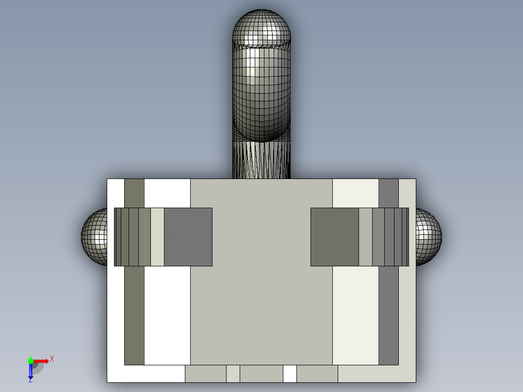 凯蒂首领俯视图
