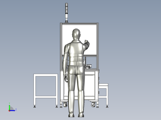 键盘按键多工位组装流水线左视缩略图