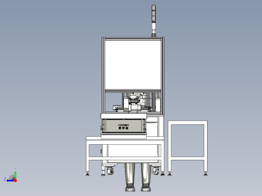 键盘按键多工位组装流水线右视缩略图