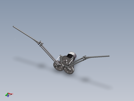 仿生鸟动态仿真三维SW2021