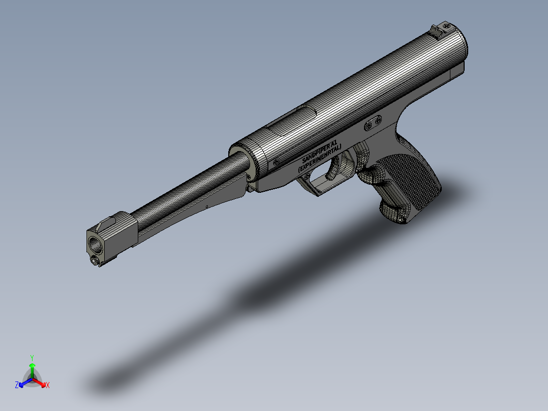 第一改型  软弹发射器 -