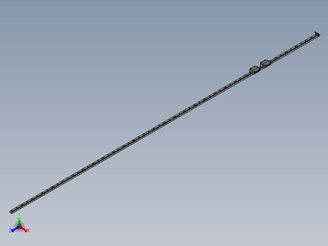 HGW45CC直线导轨组B主视图