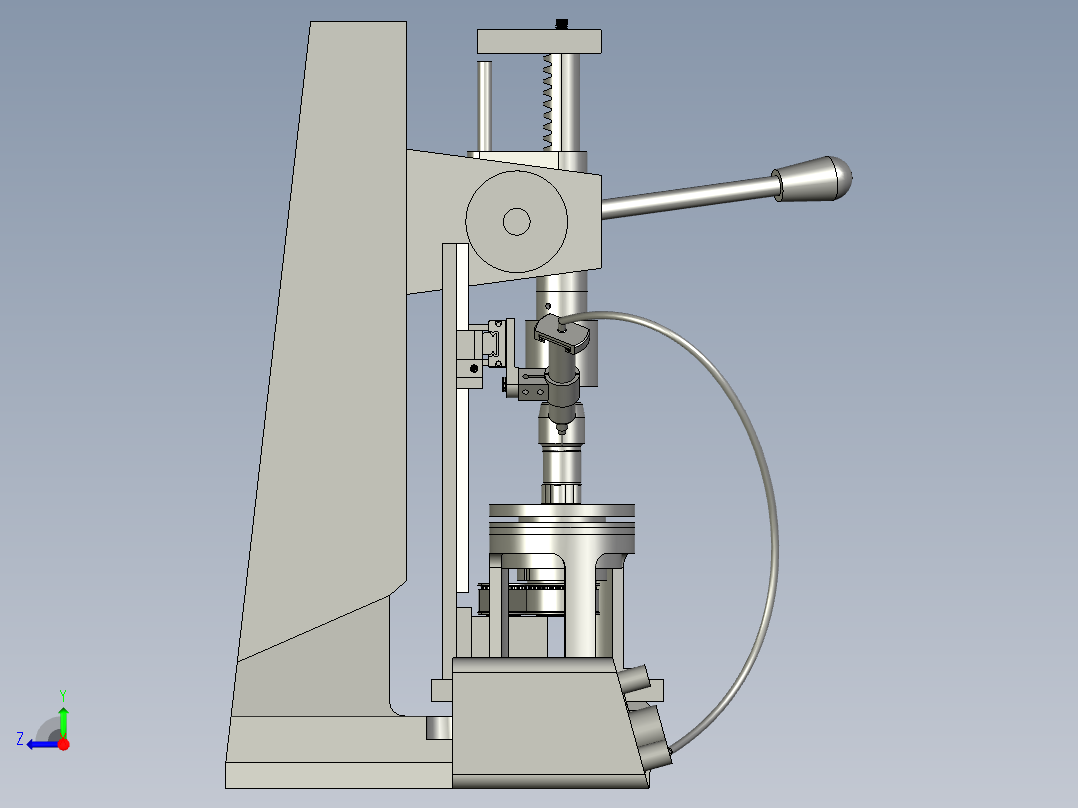 环保式多功能涂布机右视图