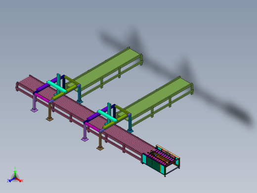 纸箱成型机的传送带