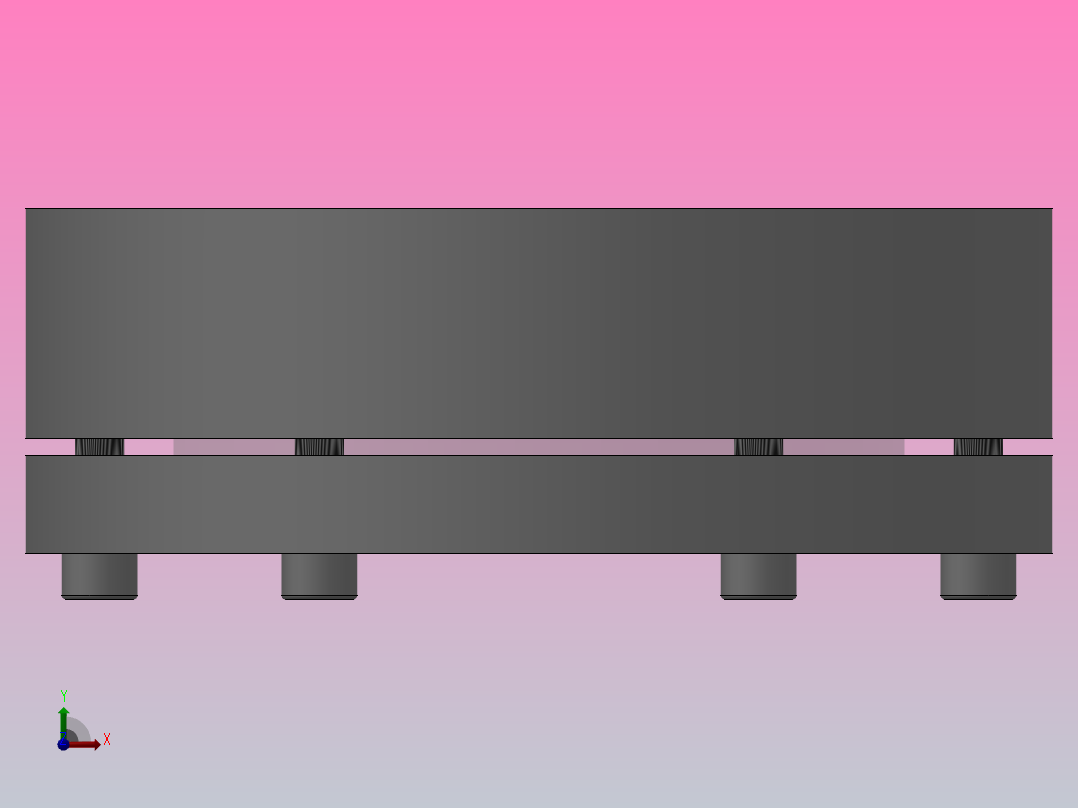 DSG09 法兰视镜[DSG09-DN80]前视图