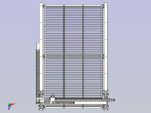CNC等离子切割机3D图三维建模俯视缩略图