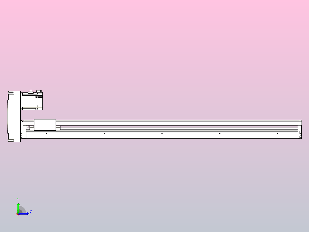 钢基模组TPA-KNR-8610C-940A1-MU-H0左视图