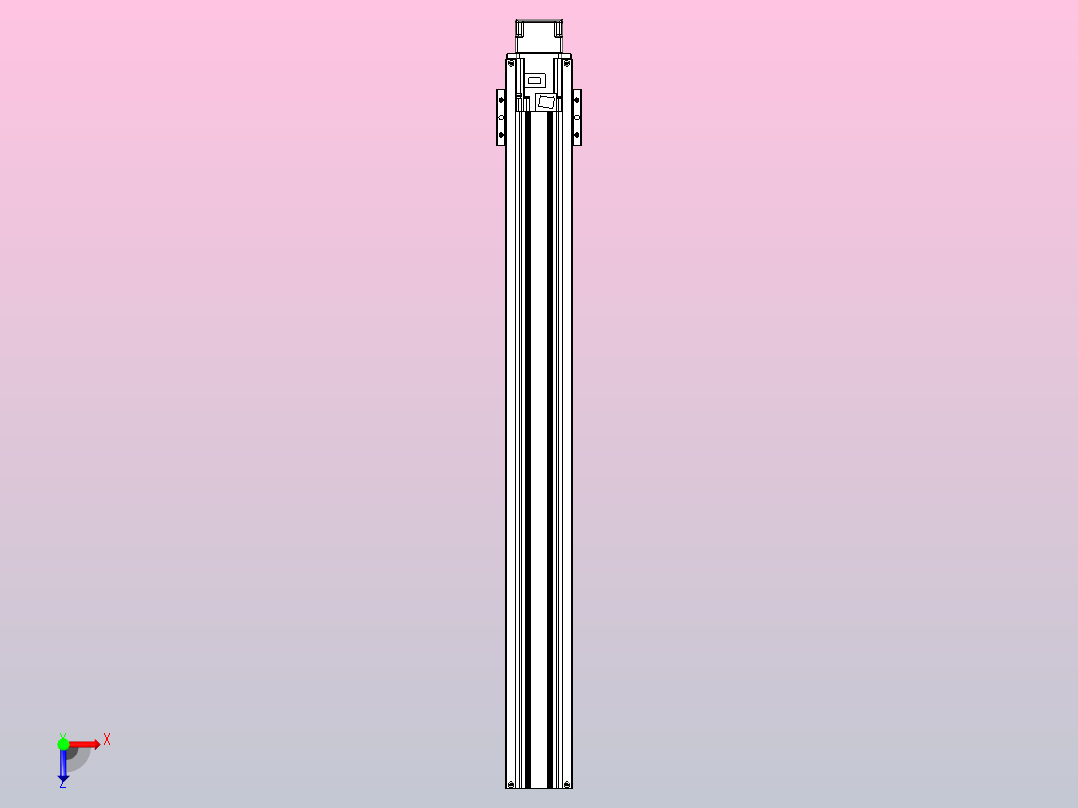 钢基模组TPA-KNR-8610C-940A1-MU-H0俯视图