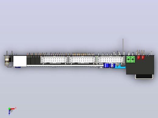 HF-RCM64V2模块三维模型俯视缩略图