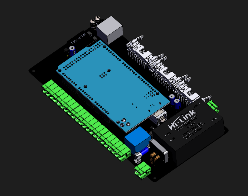 HF-RCM64V2模块三维模型