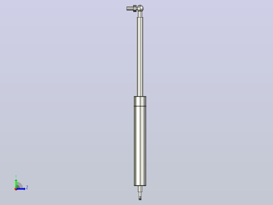 gsb28-d-e-s150_asm氮气弹簧左视图