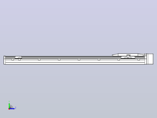 滚珠丝杠直线轴内置导轨TPA-GCR-150-2010C-L800-ML-M75-N3左视缩略图