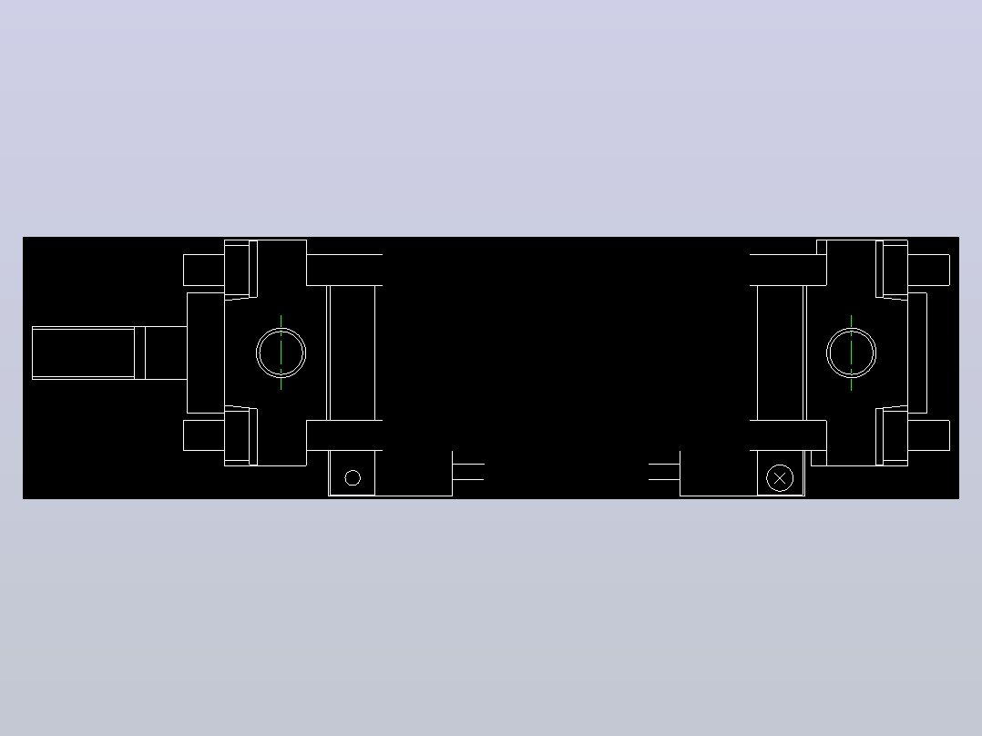 SMC气缸CDA2KB40_B图纸