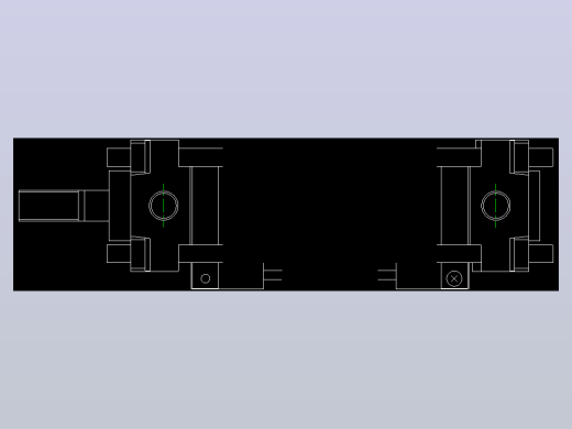 SMC气缸CDA2KB40_B图纸