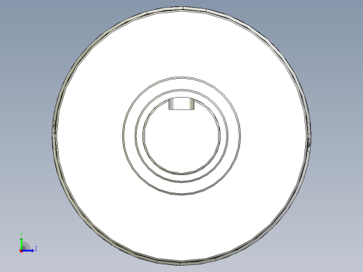 N95口罩D款齿模图纸左视缩略图