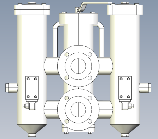 SRLF-500双筒过滤器自带压差发讯缩略图