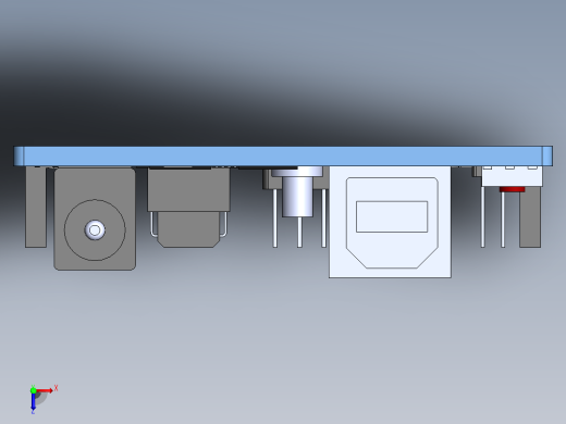 Arduino Uno开发板俯视缩略图