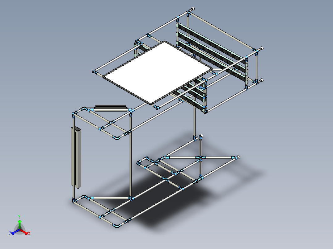Stand工程支架主视图