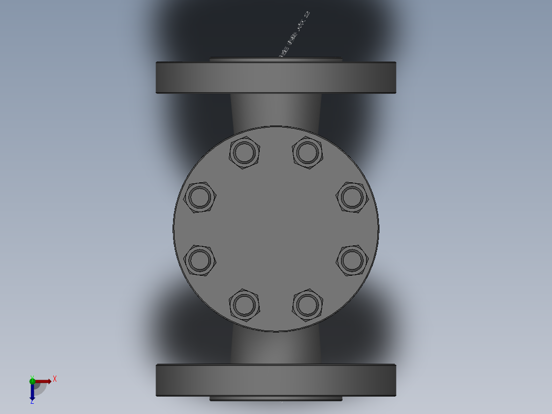 升降式止回阀-316 DN15-DN300俯视图