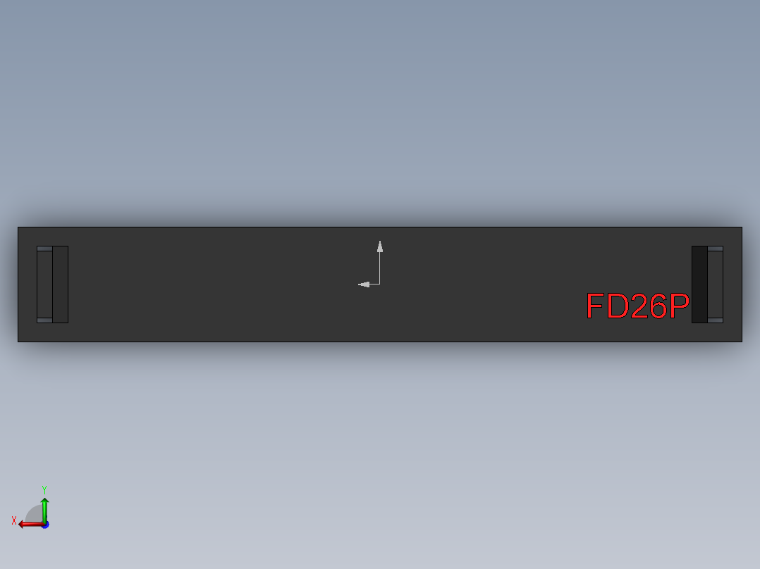 FDC-26 ( DS1018-2.54-26L )后视图