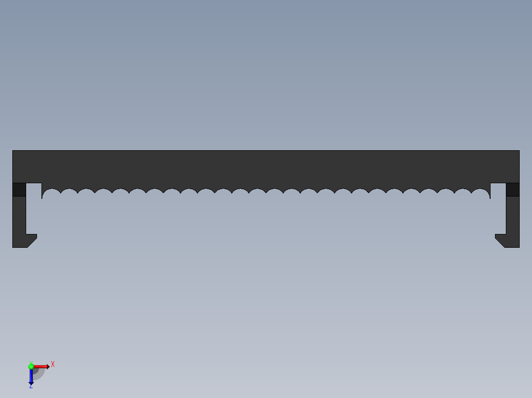 FDC-26 ( DS1018-2.54-26L )俯视图