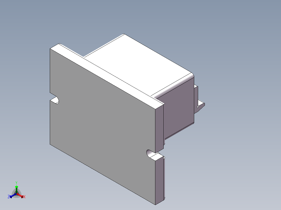 拨叉铣削叉口两侧面的夹具设计正等轴测图