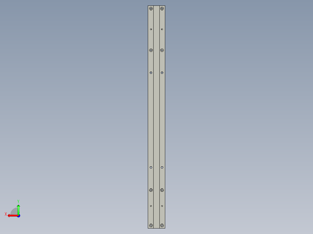 基恩士LS-5120_kc图纸模型后视图