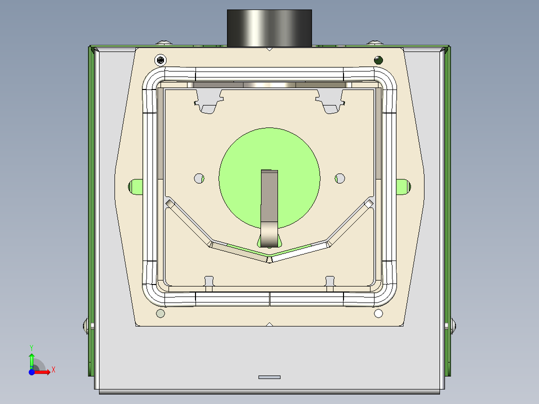 颗粒燃烧器(2)前视图