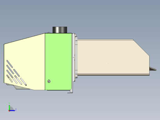 颗粒燃烧器(2)左视缩略图