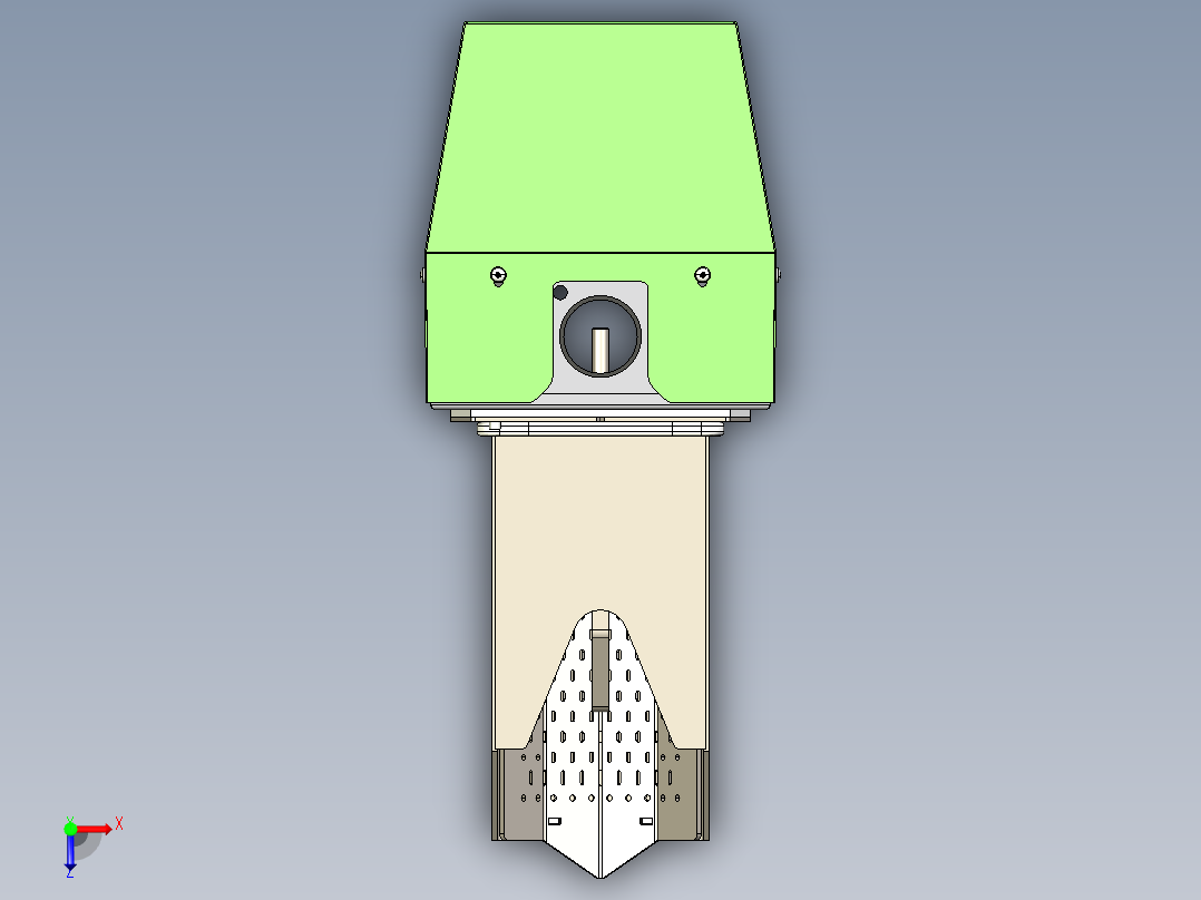 颗粒燃烧器(2)俯视图