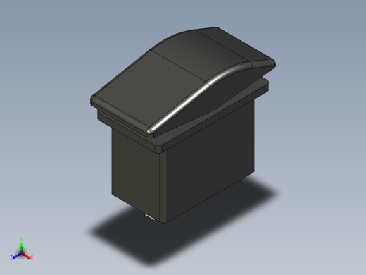 摇杆汽车开关开-关-开