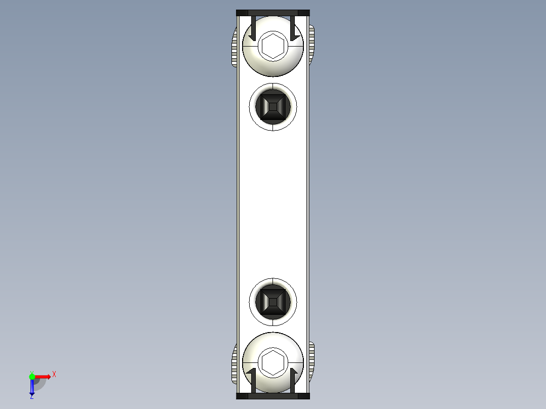 型材-BR 90 BOLT CONNECTOR KJN500923俯视图