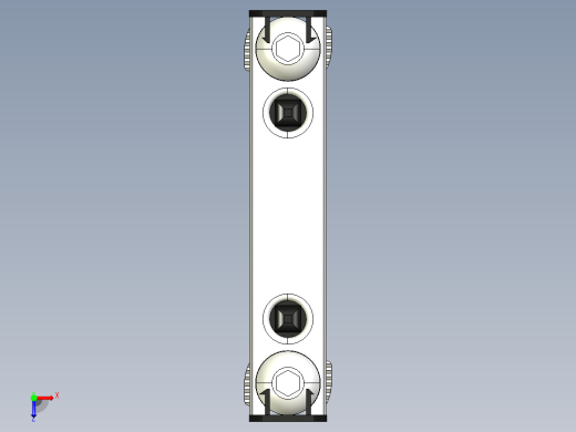 型材-BR 90 BOLT CONNECTOR KJN500923俯视缩略图