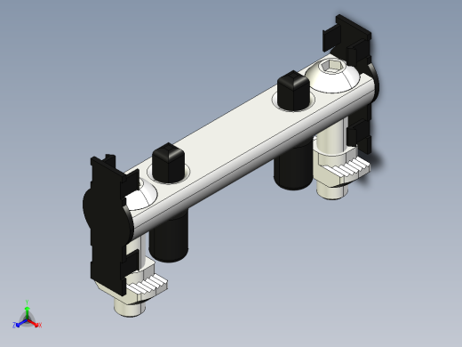 型材-BR 90 BOLT CONNECTOR KJN500923正等轴测缩略图