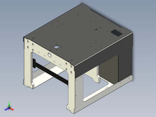 这是 VS3D mini 160 3d打印机正等轴测缩略图