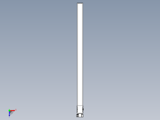 同步带全封闭直线模组TPA-HCB-14D-120-L2400-RP-C-P40-N3俯视缩略图