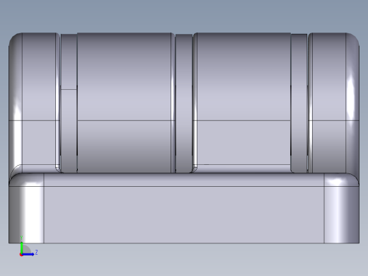 型材-KJN 45X45 DIE-CAST COMBI HINGE 095Z4545F00S左视缩略图