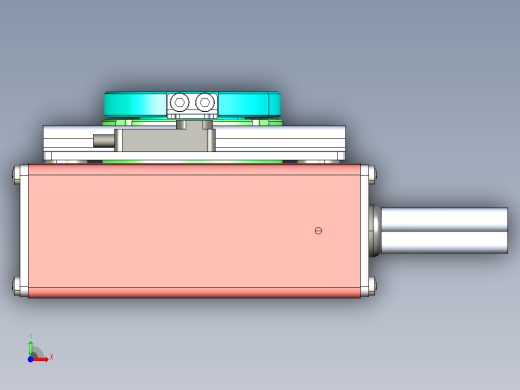 威洛博LNR电动转台LNR10-H-K-S-N-3前视缩略图