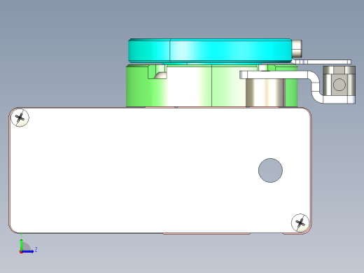 威洛博LNR电动转台LNR10-H-K-S-N-3左视缩略图