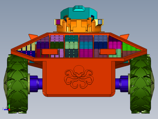 无人驾驶作战车辆右视缩略图