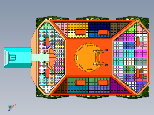 无人驾驶作战车辆俯视缩略图