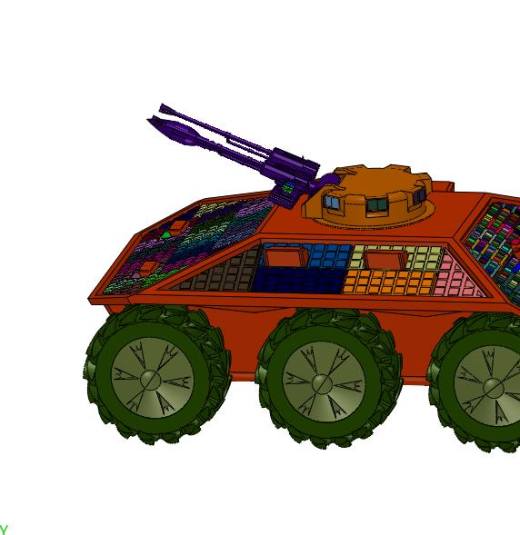 无人驾驶作战车辆缩略图