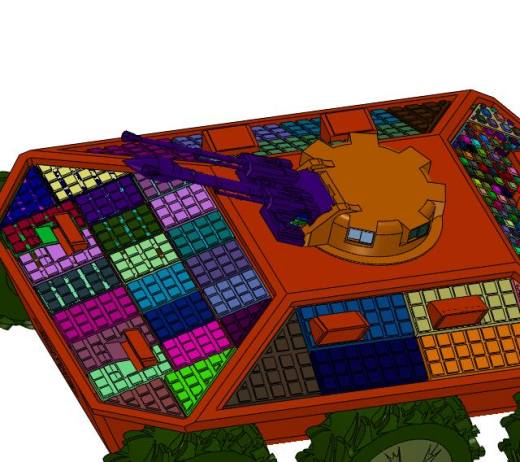 无人驾驶作战车辆缩略图