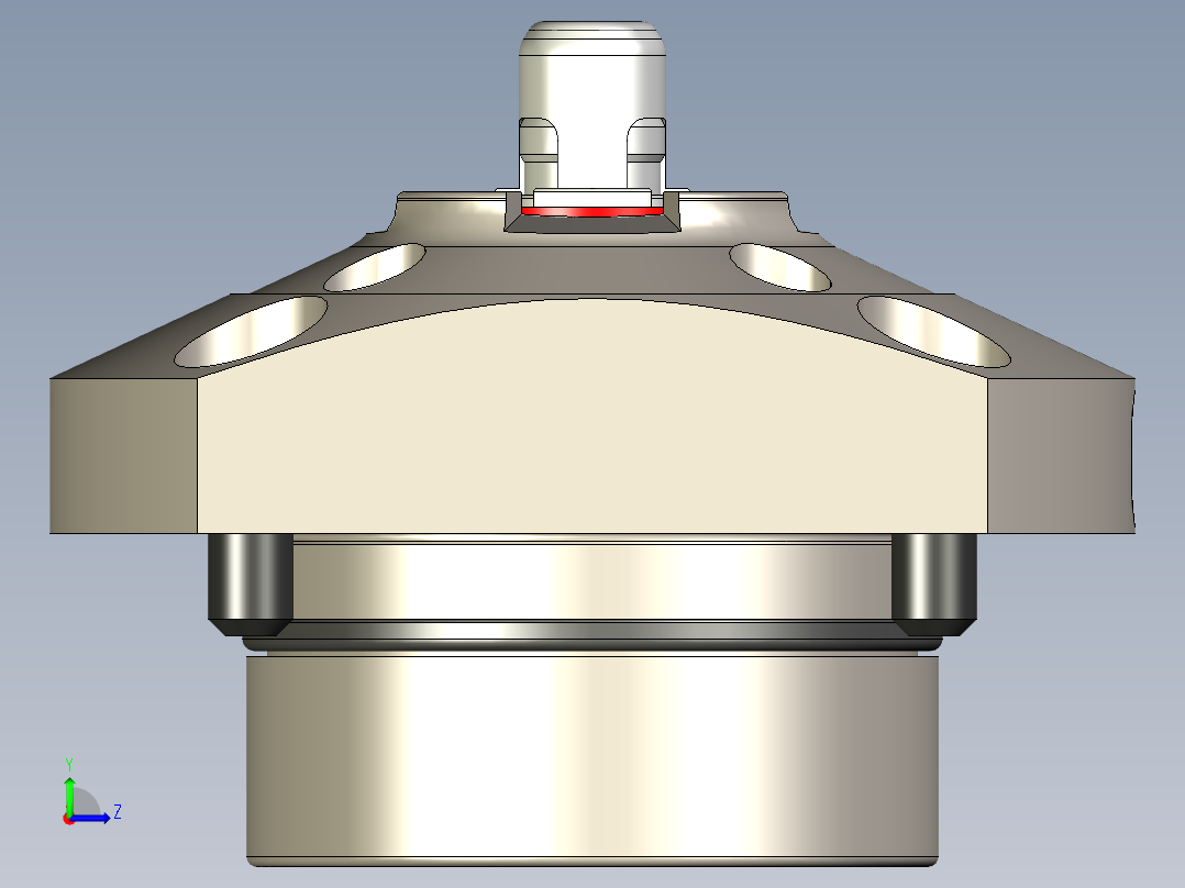 KOSMEKSFA2000-M2A-090多系列多零件图纸模型多系列多零件图纸模型左视图