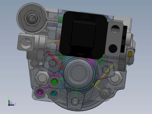 阿特拉斯1638凿岩机模型673496左视缩略图