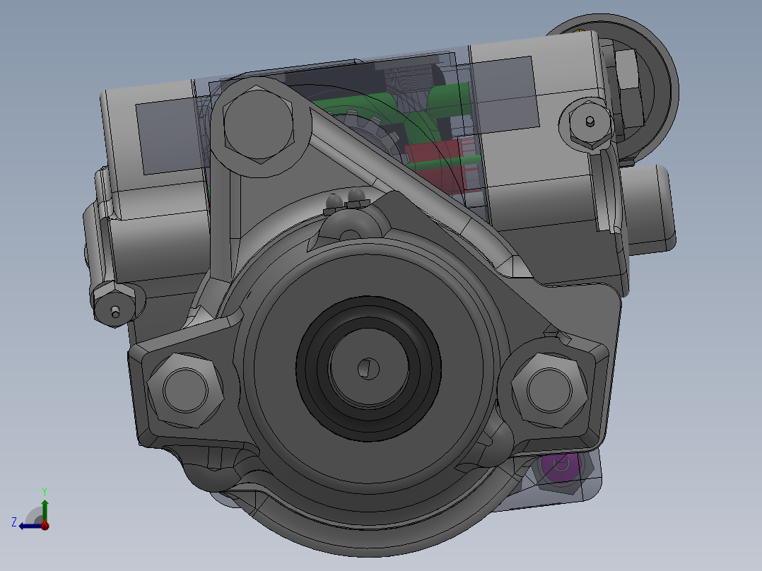 阿特拉斯1638凿岩机模型673496右视图